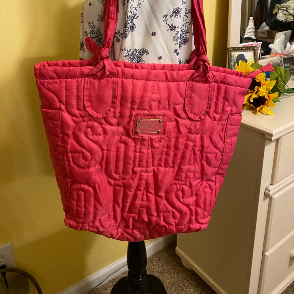 Marc Jacobs Tate workwear Tote “hello Barbie” cute